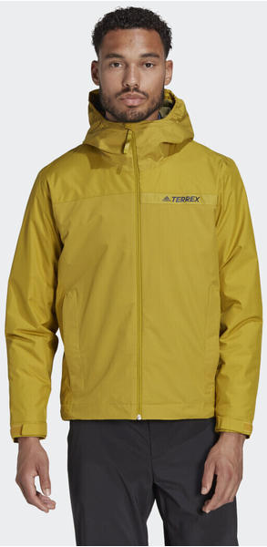 Adidas Terrex Rain Jacket Multi RAIN.RDY Primegreen Insulated 2L pulse olive