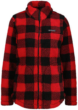Columbia Sportswear Columbia West Bend Full Zip Women (1939901) red lily check print