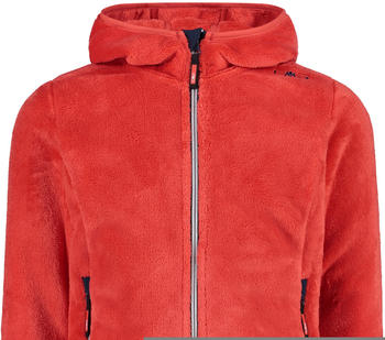 CMP Girl Jacket Fix Hooded (38P1455) campari