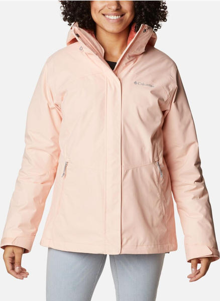 Columbia Women Bugaboo™ II Fleece 3-in-1 Waterproof Jacket peach blossom