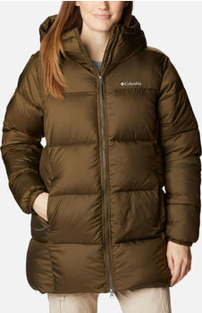 Columbia Puffect Mid Puffer Hooded Jacket Women (1864791) olive green