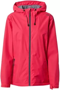 CMP Woman Rain Jacket Fixed Hood (39X6636) fragola