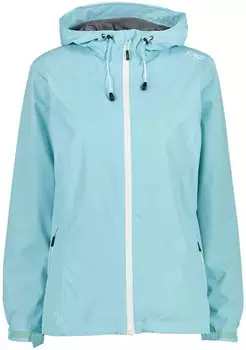 CMP Campagnolo Woman Rain Jacket Fixed Hood (39X6636) acqua