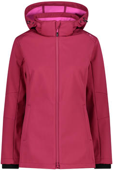 CMP Woman Softshell Jacket With Comfortable Long Fit (3A22226) sangria