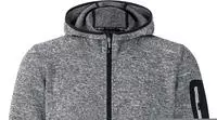 CMP 3H60847N-31ZH-EU 46, CMP Herren Fleece Hoodie Jacke (Gr&ouml;&szlig;e S, blau) male