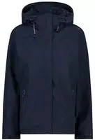 CMP - Zip Hood With Ventilation Regenjacke Damen schwarz