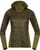 Bergans Cecilie Light Insulated Hybrid Jacket dark olive green/trail green
