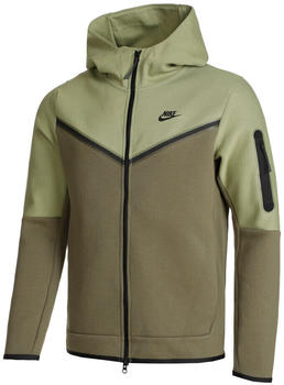 Nike Tech Fleece Windrunner Full Zip Hoodie (CU4489) alligator/medium olive/black
