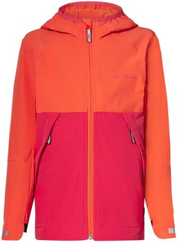 VAUDE Kids Moab Stretch Jacket bright pink/orange