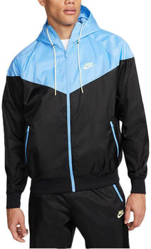 Nike Tech Fleece Windrunner Full Zip Hoodie (CU4489) black/university blue/cedar