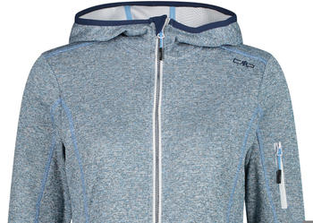 CMP Woman Fix Hood Jacket (30H5856) cielo-bianco