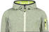 CMP Mädchen Sweatshirt mit Kapuze aus Knit Tech Fleece (30H5905)