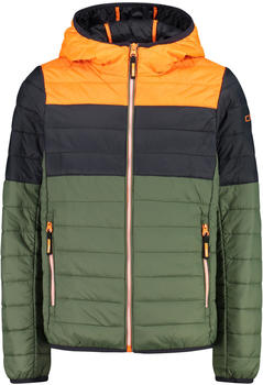 CMP Kid Jacket Fix Hood (31Z5314A) torba-f.orange-antracite
