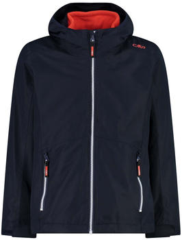 CMP Kid G Jacket Fix Hood Detachble Inn.Jacket (32Z1095D) black blue
