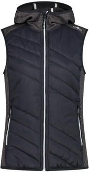 CMP Woman Hybrid Vest Fix Hood (33H5386) antracite