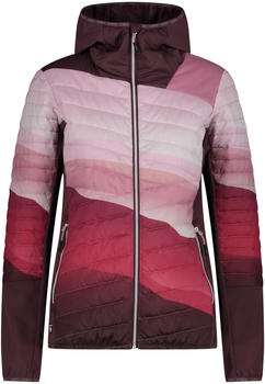 CMP Woman Hybrid Jacket Fix Hood (33Z6026P) fard-plum