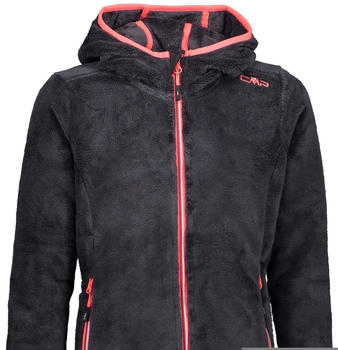 CMP Girl Jacket Fix Hood (38P1455) antracite