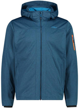 CMP Light Softshell Jacket with Detachable Hood (39A5027M) deep lake mel.-danube