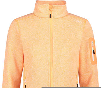CMP Fleece Jacket Knit-Tech Melange (3H14746) sunrise-bianco