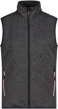 CMP Woman Fleece Vest (3H55766) nero-fard