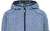 CMP Boy Fleece Jacket Fix Hood (3H60844) dusty blue-stone