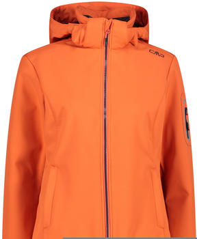 CMP Woman Jacket Zip Hood (39A5006) campari-antracite