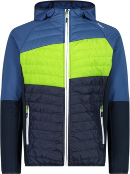 CMP Man Jacket Hybrid Fix Hood (33E6577) black blue