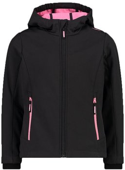 CMP Girl Jacket Fix Hood (3A29385N) antracite-pink fluo