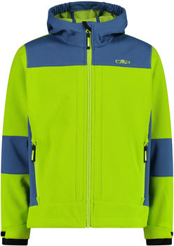 CMP Jacket Fix Hood (3A00094) limegreen-dusty blue