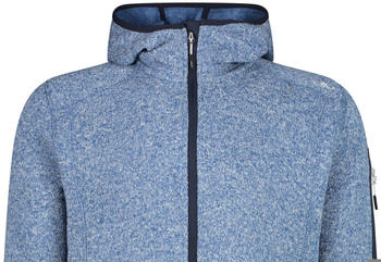 CMP Knitted Fix Hood Jacket (3H60847N) dusty blue-stone