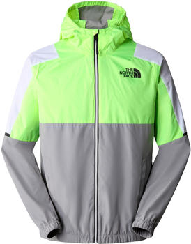 The North Face Mountain Athletics Wind Full Zip meld grey-led yellow-tnf white