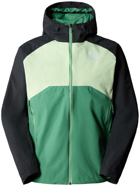 The North Face Stratos Jacket Men (CMH9) deep grass green/lime cream/asphalt grey