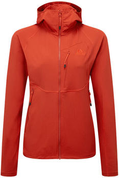 Mountain Equipment Arrow Hooded Womens Jacket (ME-006553) red rock