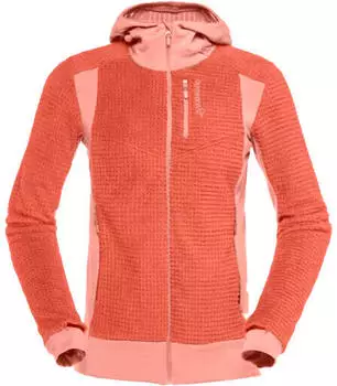 Norrøna Falketind Alpha120 Zip Hood Women (1873-20) orange alert/peach amber Norrøna Falketind Alpha120 Zip Hood Women (1873-20) orange alert/peach amber