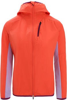 Icebreaker Women 100% Natural Shell+ Cotton Windbreaker (IB0A56OC) vibrantearth/prplegze