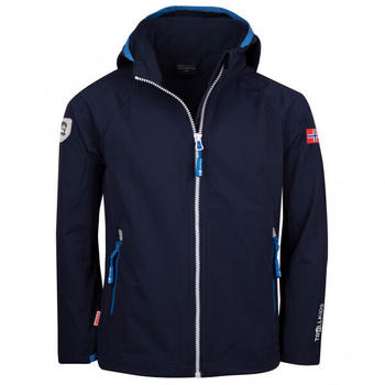 Trollkids Kid's Kvalvika Jacket (328) navy/white/med blue