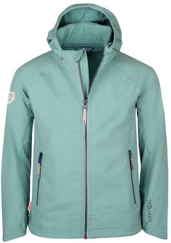 Trollkids Girl's Kvalvika Jacket (329) glacier green/navy