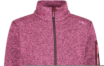 CMP Fleece Jacket Knit-Tech Melange (3H14746) pink fluo-plum