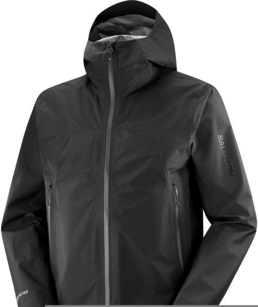 Salomon Outline GORE-TEX 2.5L Men's Shell Jacket deep black