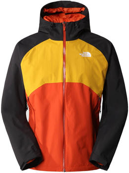 The North Face Stratos Jacket Men (CMH9) rusted bronze/arrowwood yellow/black