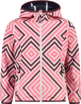 CMP Kid G Jacket Fix Hood (33A5205) pink fluo-b.co-plum
