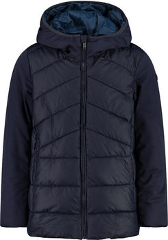 CMP Kid G Jacket Long Fix Hood (32K1165) black blue