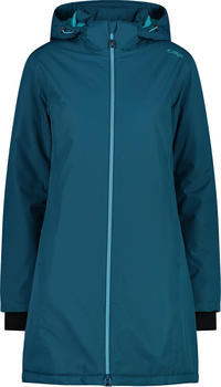 CMP Woman Coat Zip Hood (32Z1406) deep lake