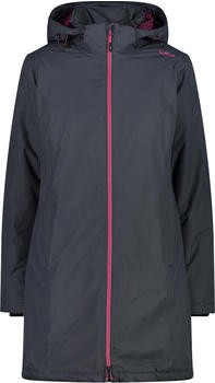CMP Woman Coat Zip Hood (32Z1406) titanio