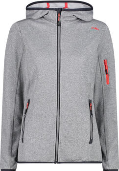 CMP Woman Fix Hood Jacket (30H5856) glacier-cemento 30UN