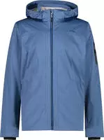 CMP 39A5027M-M894-58, CMP MAN Jacket Zip Hood dusty blue mel. (M894) 58 Herren