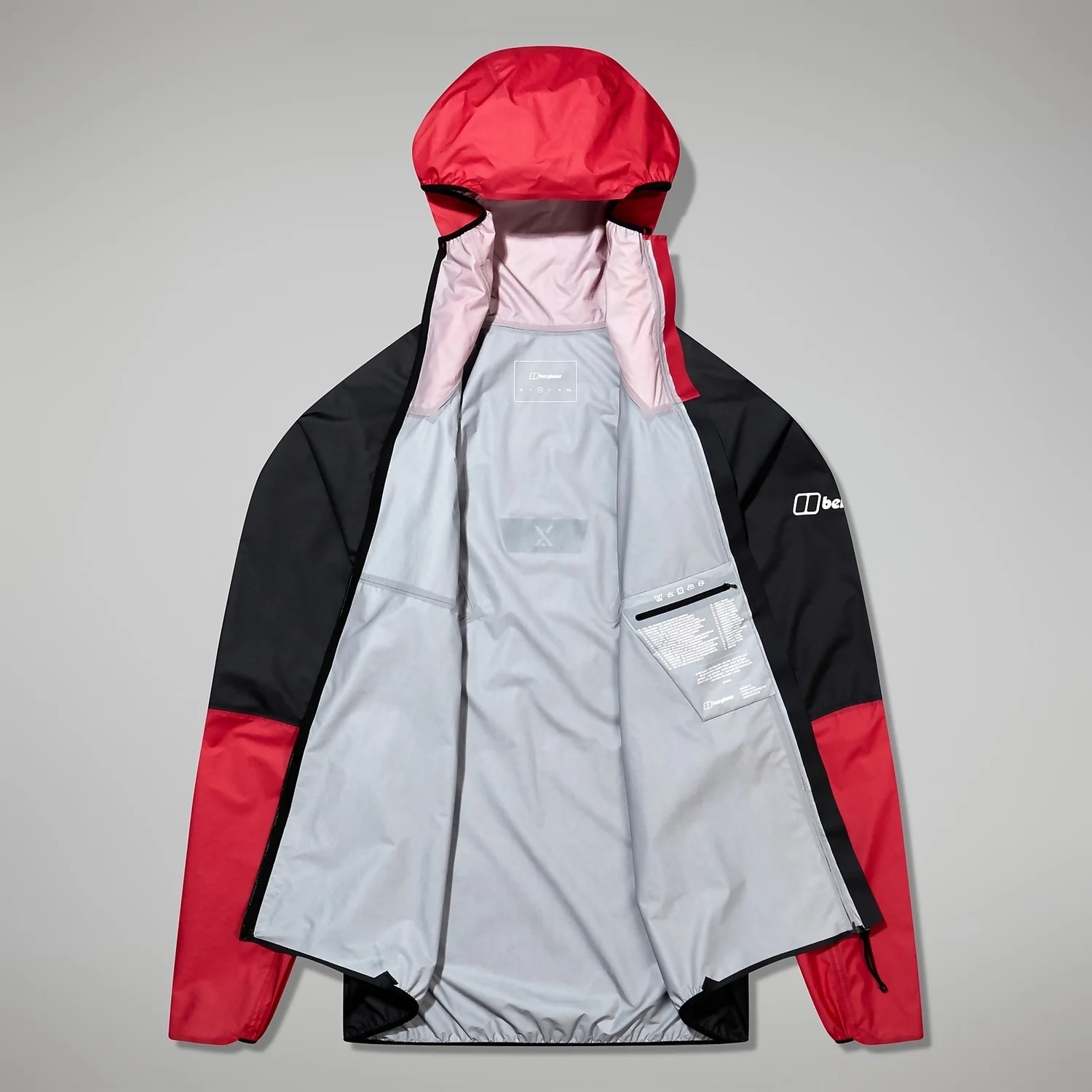 Berghaus Mtn Guide Hyper LT M jet black/goji berry