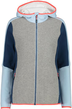 CMP Woman Jacket Fix Hood (32M2086) cristall blue