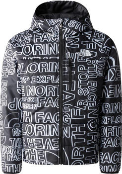 The North Face Boys Reversible Perrito Jacket (NF0A82DA) tnf black tnfmrklgp/nfb