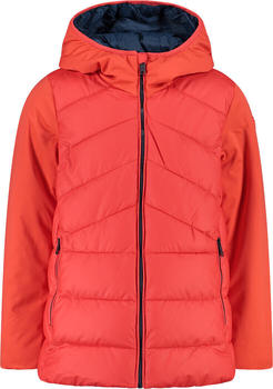 CMP Kid G Jacket Long Fix Hood (32K1165) campari